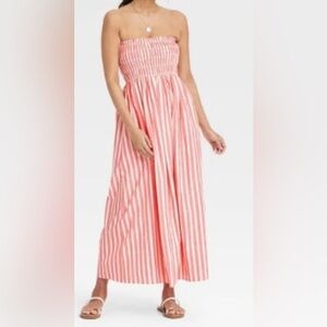 Universal thread Pink/Red Stripes Dress